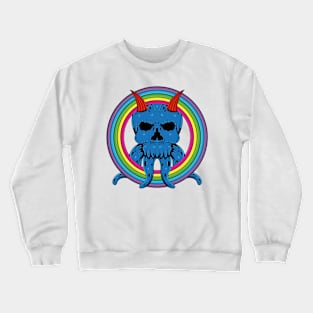 grim reaper octopus colorforms Crewneck Sweatshirt